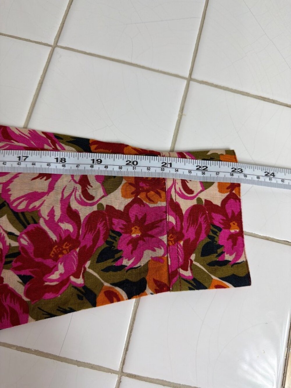 Sézane Max Floral Shirt Button Down Oversized Blouse Parisian Size 42 L - Picture 12 of 16